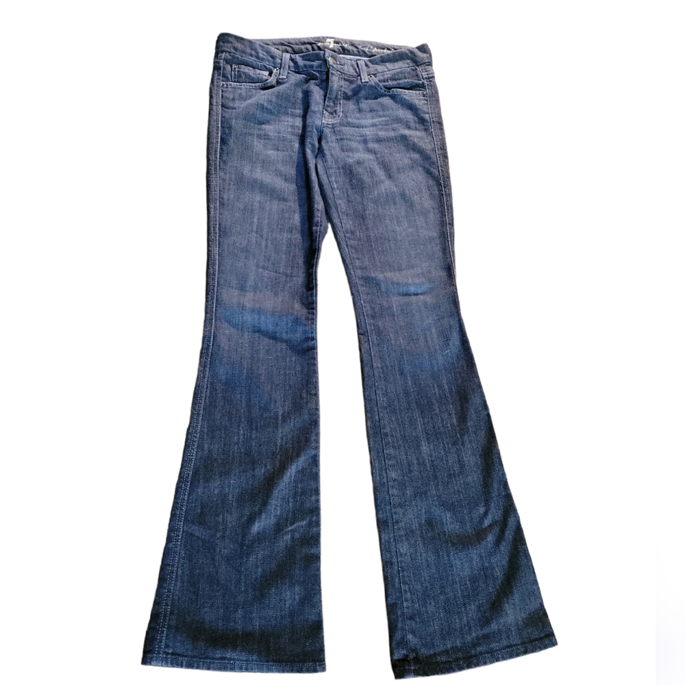 7 For All Mankind Women's "A Pocket" Bootcut Jean Size 28